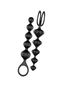 Lot de 2 chapelets noirs Love Beads Satisfyer - CC597111